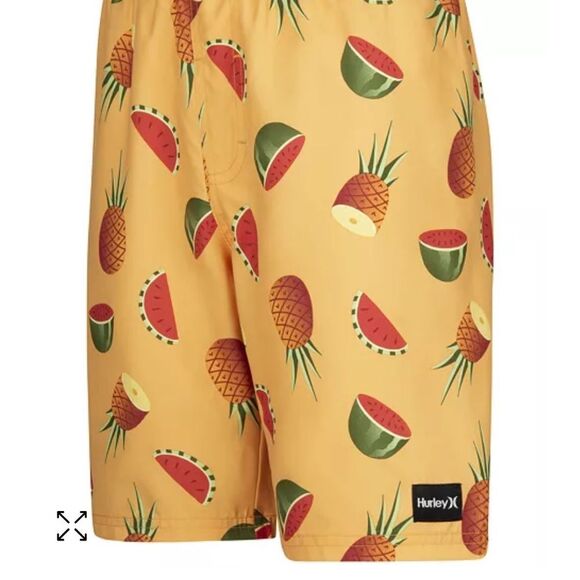 Hurley Tropical Fruit Print Swim Shorts - Picture 1 of 2
